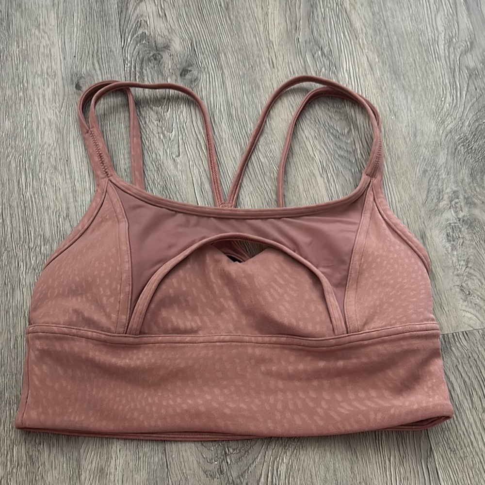 LuLuLemon Women's Pink Sports Bra